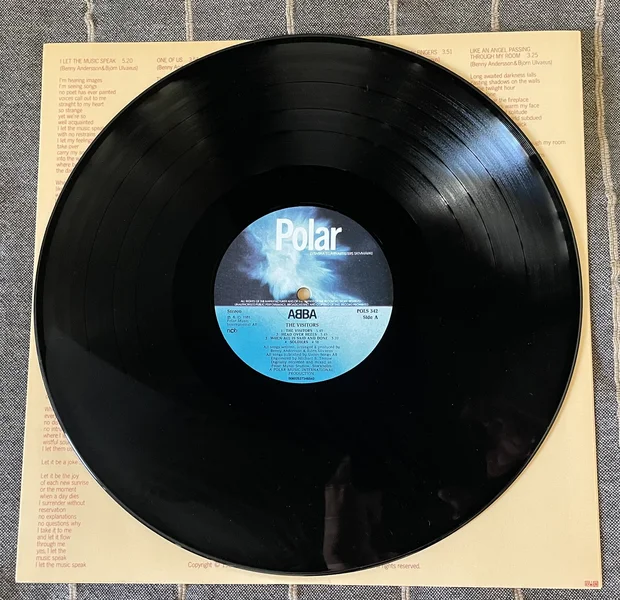 ABBA - The Visitors (LP) ABBA - The Visitors (LP) - Bild 3 av 3
