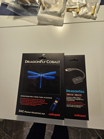 Audioquest Dragonfly Cobalt & Dragontail