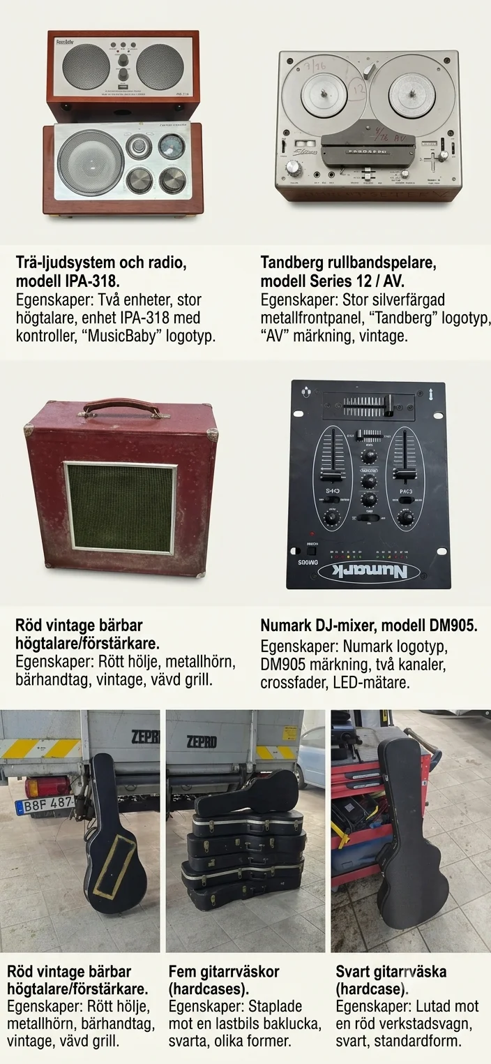 Klassisk rullbandspelare från Philips