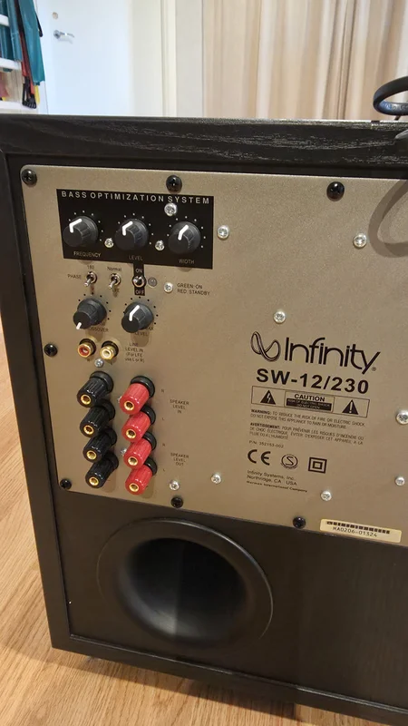 Infinity Subwoofer 12 tum - Bild 6 av 7