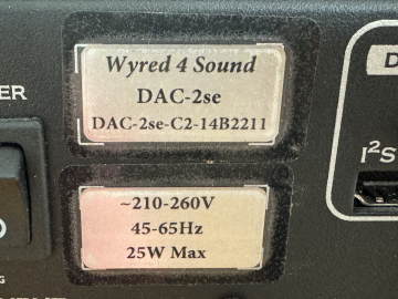 Wyred 4 Sound DAC2 DSDse, SÄNKT PRIS!
