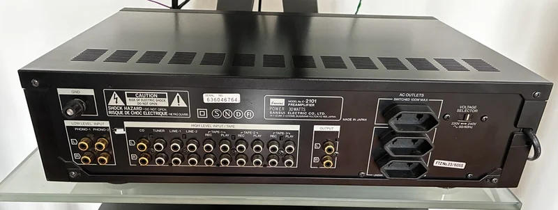 Sansui C-2101 försteg Sansui C-2101 försteg - Bild 2 av 4