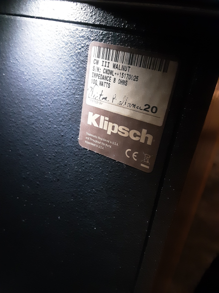 Klipsch Cornwall 3 walnut Klipsch Cornwall 3 walnut - Bild 5 av 5
