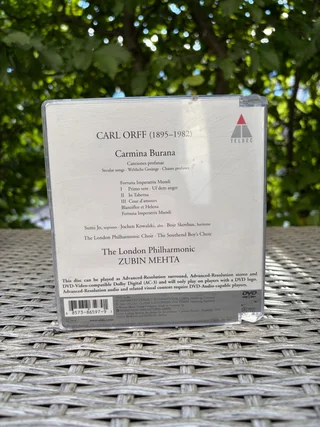 Carl Orff - Carmina Burana DVD Audio