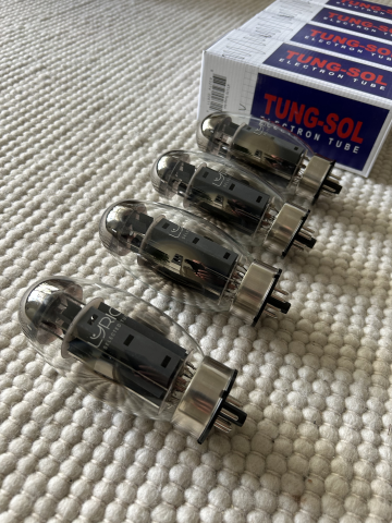 Tung-Sol KT-150 matchad kvartett