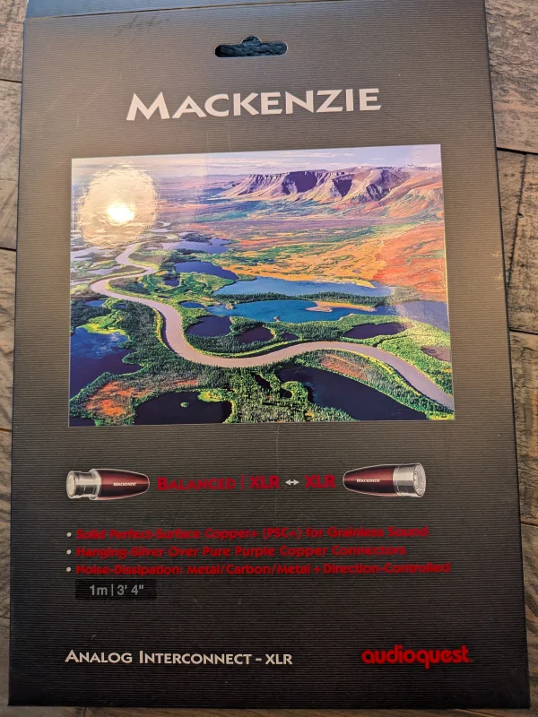 Audioquest Mackenzie XLR-kablar, 1 m - Bild 2 av 2