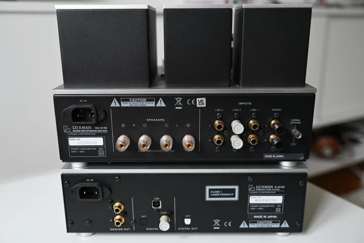 Luxman SQ-N150 & D-N150 Luxman SQ-N150 & D-N150 - Bild 2 av 2