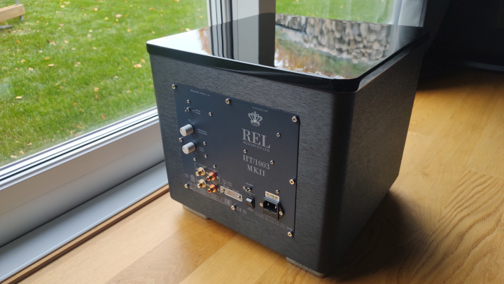 REL HT/1003 MKII Subwoofer, svart, helt ny