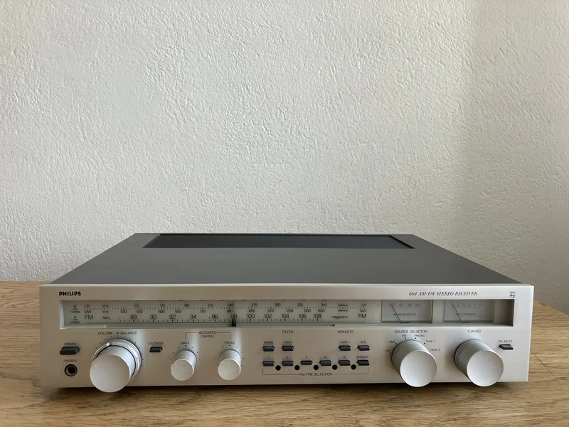 Philips receiver AH604 Philips receiver AH604 - Bild 1 av 5