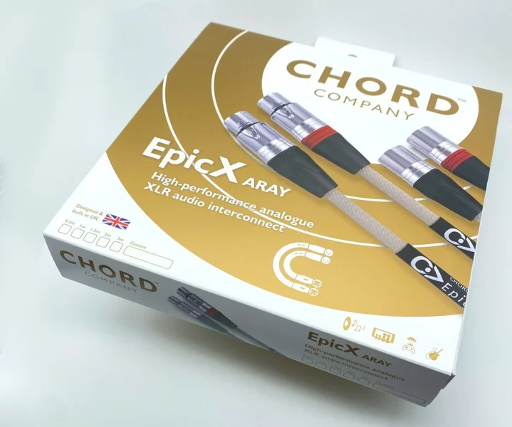 Chord Company EpicX ARAY Analogue XLR  (2 x 2 m) - Bild 2 av 2
