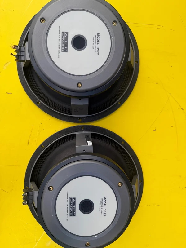 ALTEC LANSING MODEL 3127 toppskick 1 par - Bild 2 av 7