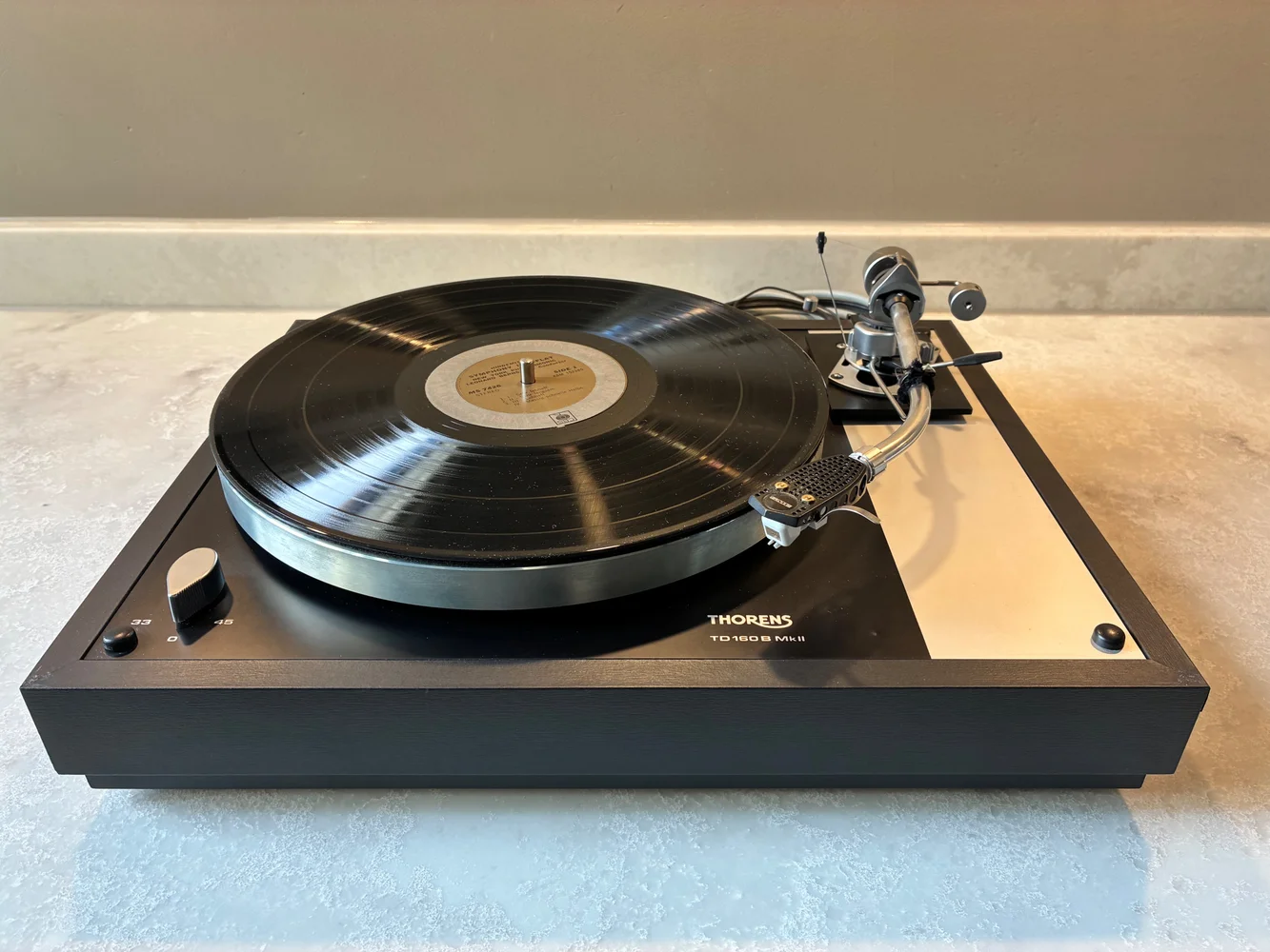 Thorens TD 160B MkII, SME 3009 S2 Improved & Satin M-117