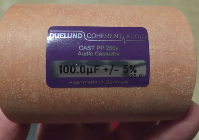 Duelund  Cast PP Radial 250V 100uf - Billede 2 af 2