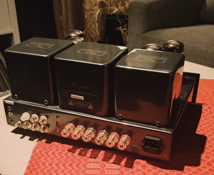 Cayin cs-55a med electro harmonix kt88 rör - Bild 2 av 2