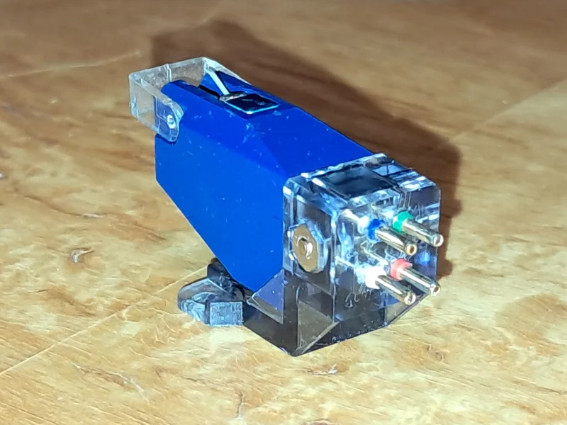 Sumiko Blue Point MC-pickup. T4P-fattning + adapter. H&ouml;gniv&aring;. - Bild 5 av 7