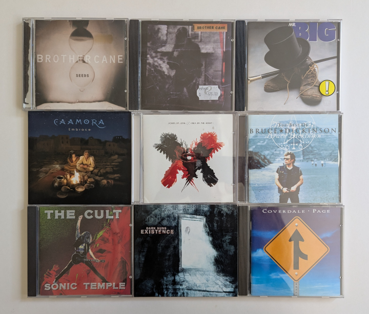 Div rock / prog rock CD 30:- st