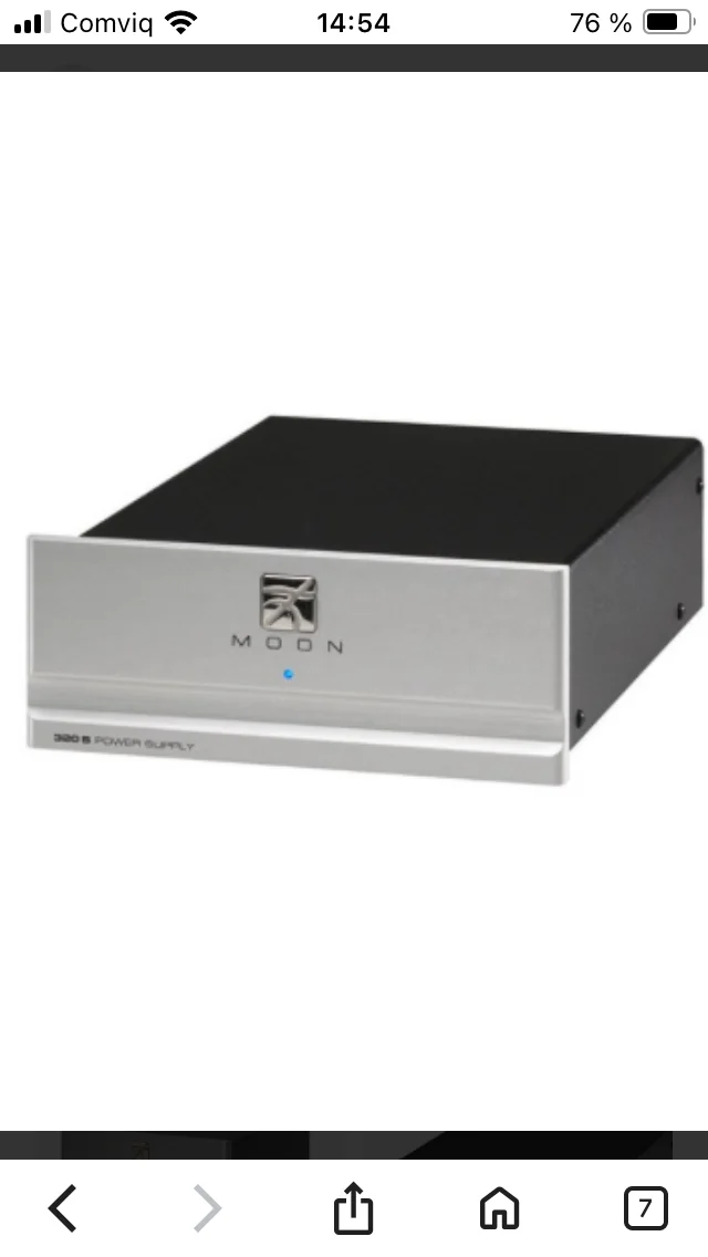 Sim Audio Moon Riaa + Power Supply Sim Audio Moon Riaa + Power Supply - Bild 1 av 3