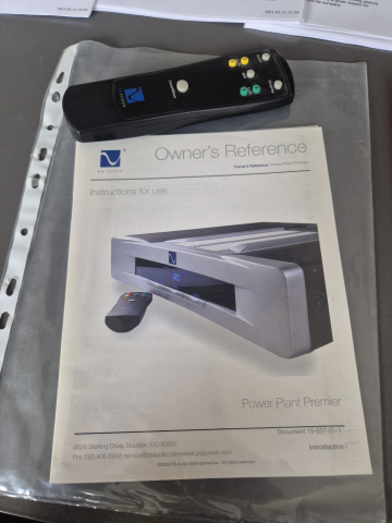 PS Audio Power Plant Premier power Regenerator