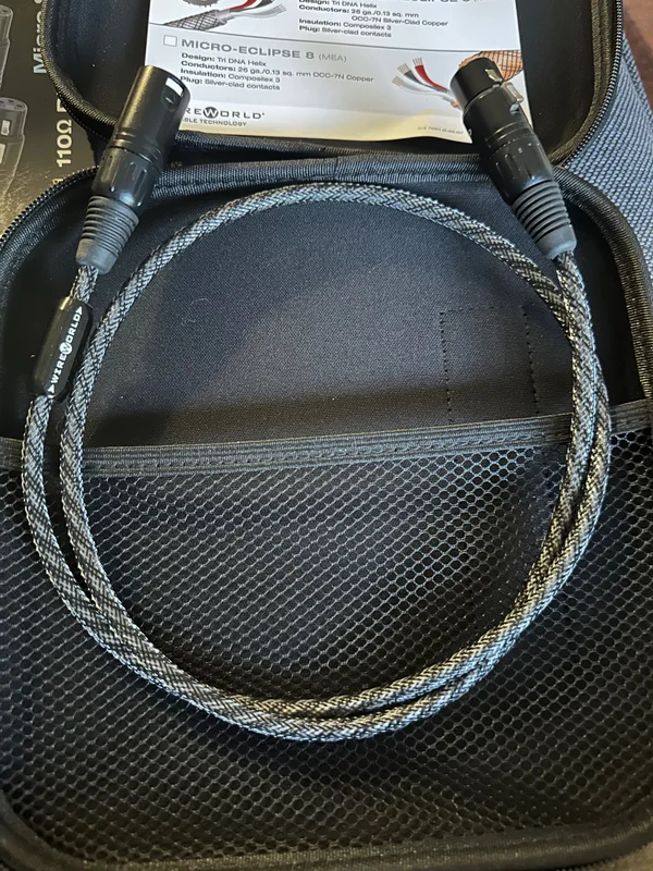 Wireworld Micro-silver eclipse 8 aes/ebu 1m - Bild 2 av 5