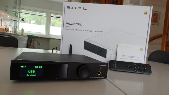SMSL AO300 Class D Amplifier,headphone,bluetooth