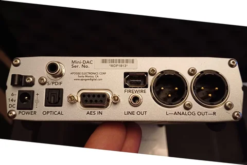 Apogee Mini-Dac med FireWire