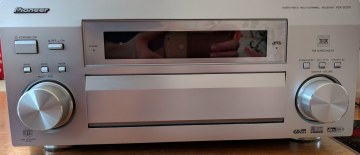 Mordaunt Short 5.1 system (svart) med Pioneer receiver VSX-D2011 (silver)