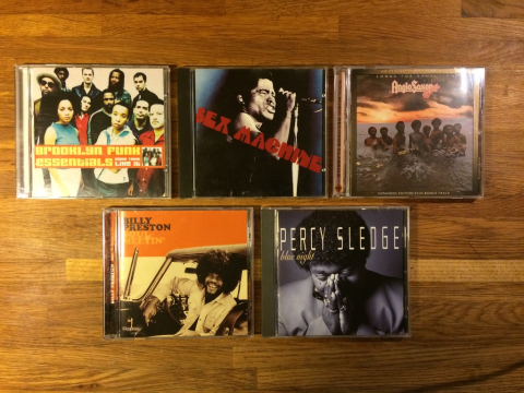 CD - SOUL & FUNK 20-40kr/st (Fint Skick)