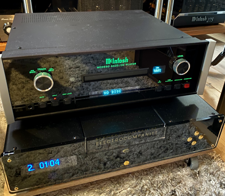 McIntosh MCD550 & Electrocompaniet EMC-1 mk 5
