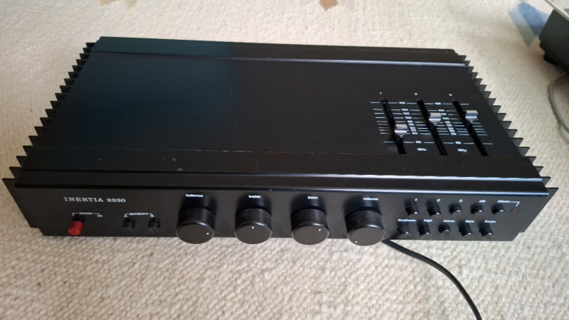 Skivspelare o Förstärkare Inertia samt Kasettdäck Luxor - Bild 4 av 4