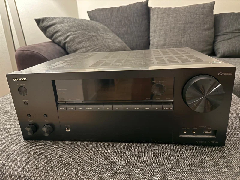 Onkyo TX-NR656 AV-receiver svart Onkyo TX-NR656 AV-receiver svart - Bild 1 av 5