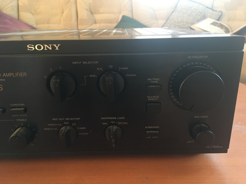 Sony TA F-700ES (1987-89) Sony TA F-700ES (1987-89) - Bild 3 av 5