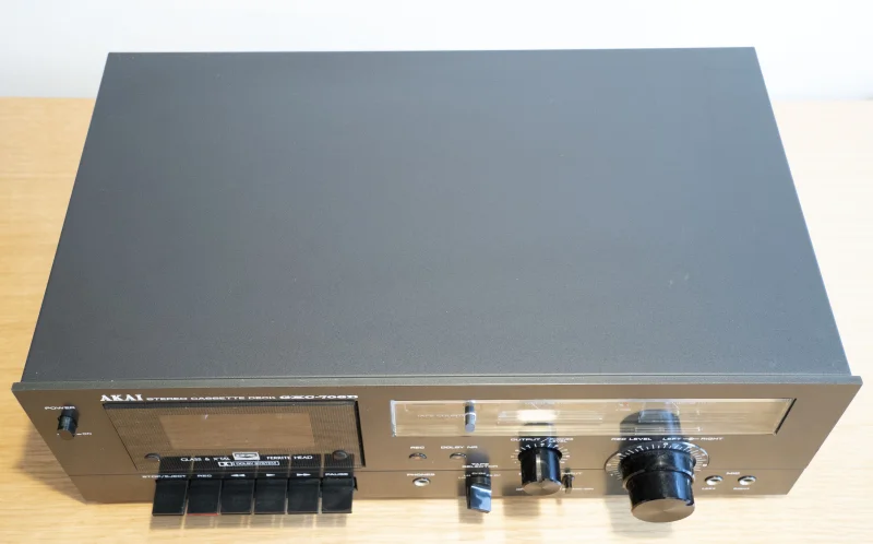 Akai GXC-706D Stereo Cassette Deck (1978-80) Akai GXC-706D Stereo Cassette Deck (1978-80) - Bild 2 av 5