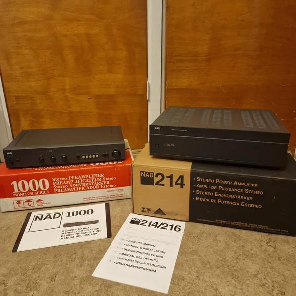 NAD 1000 &amp; 214 - Bild 1 av 7