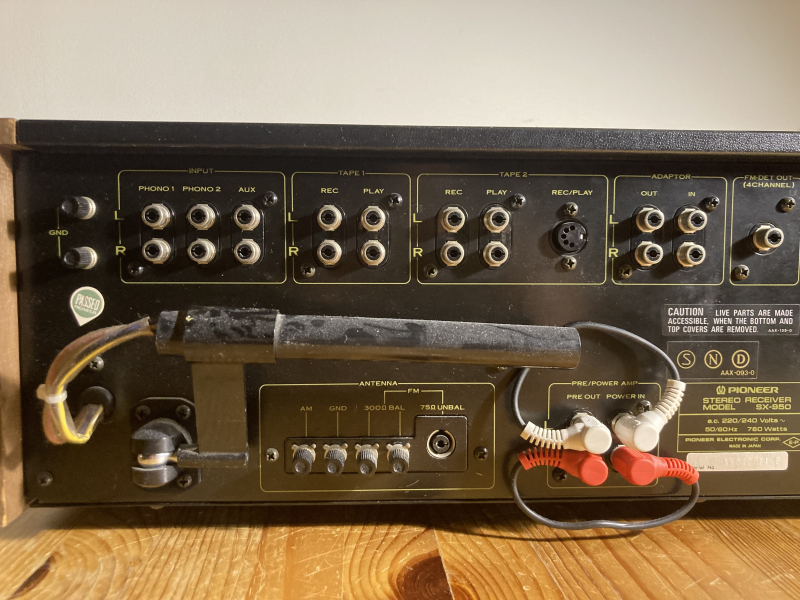 Pioneer sx-950 - Bild 11 av 11