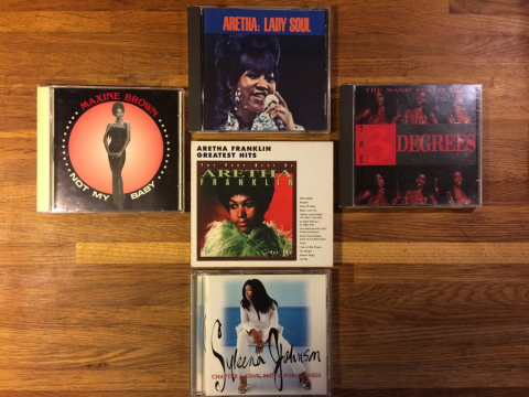 CD - SOUL & FUNK 20-30kr/st (Fint Skick)