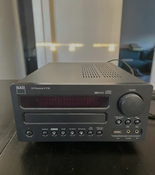 NAD förstärkare med cd och radio