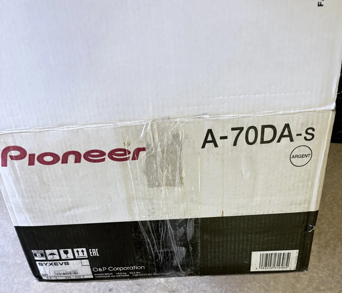 Pioneer A-70DA – Flaggskeppsförstärkare (Helt ny i box / NOS) Pioneer A-70DA – Flaggskeppsförstärkare (Helt ny i box / NOS) - Bild 8 av 8