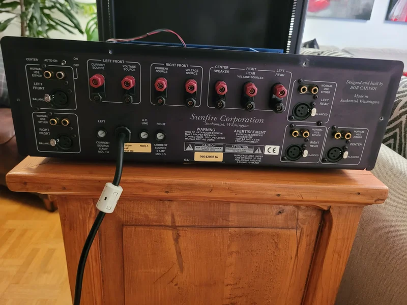 "Tillf&auml;lle Slutsteg" Sunfire Cinema Grand 5 x 200W (8 ohm) - Bild 2 av 5