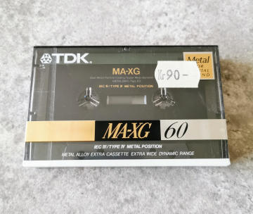 TDK MA-XG 60 Metal Kassettband 