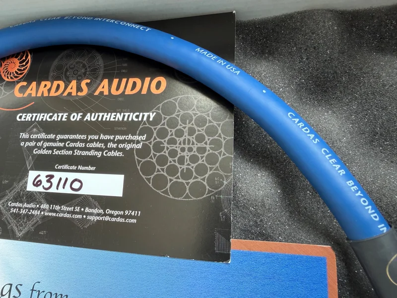 CARDAS CLEAR BEYOND PHONO RCA-RCA - Bild 3 av 5