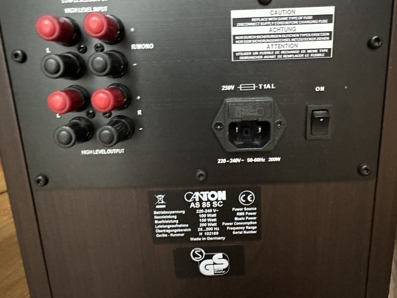 Paket Canton GLE 403, Canton GLE 455, Canton AS 85 SC - Bild 9 av 11