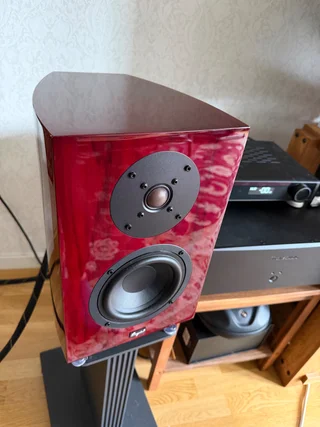 Cayin LYRE T30 MK2 H&ouml;gklassiga stativh&ouml;gtalare i toppskick, 8 Ohm