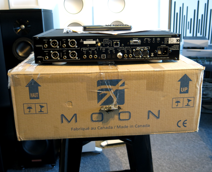 Moon 380D DSD Neo MIND2 - DAC med streamer och volymkontroll - Begagnad - Bild 2 av 4