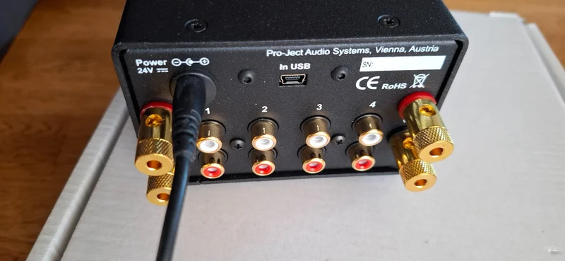 Pro-Ject Stereo Box DS ny oanv&auml;nd i l&aring;da - Billede 3 af 7