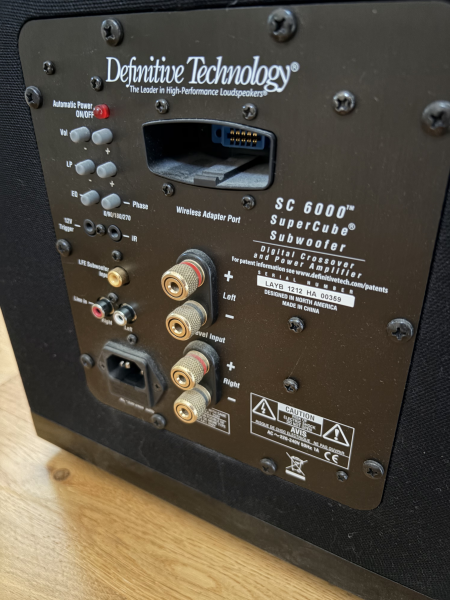 Definitive Technology SuperCube SC 6000 subwoofer - Bild 3 av 4