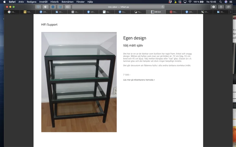 Stereo/HiFi-st&auml;llningar - Bild 2 av 2