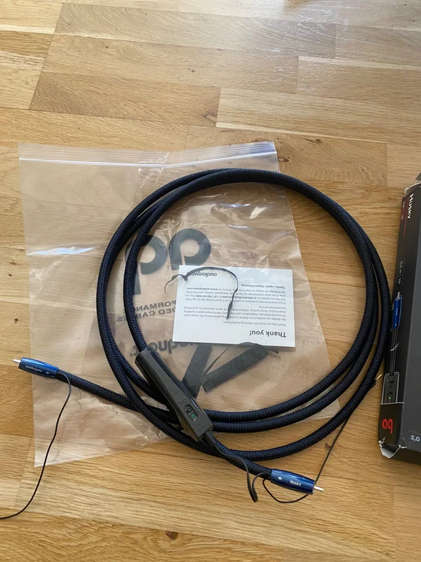 Husky subwoofers kabel 3m - Bild 1 av 4