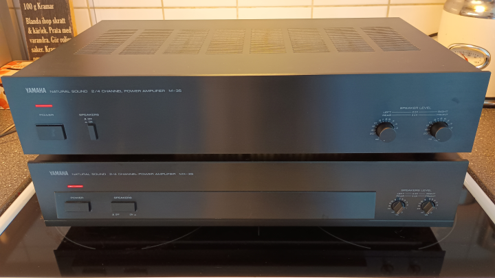 NAD och Yamaha slutsteg
