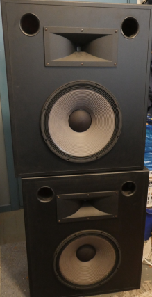 JBL Professional 3677 tre stycken högtalare