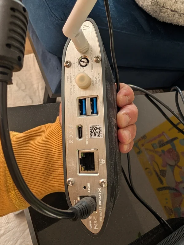 Ifi zen streamer, uppgraderad med exklusiv strömrrenare Ifi zen streamer, uppgraderad med exklusiv strömrrenare - Bild 2 av 3